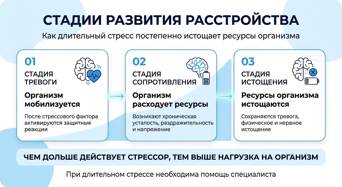 Лечение стресса в Хасавюрте инфографика